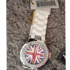Vintage Union Jack Flag Wrist Watch