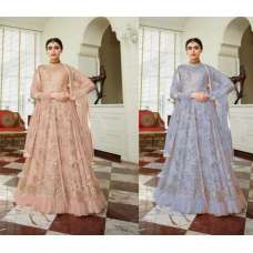 INDIAN WEDDING WEAR HEAVY EMBROIDERED ANARKALI DRESS