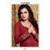 Ruby Red Evening Dress Designer Gown