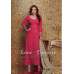 PInk Red Maxi Gown Bollywood Dress Designer Outfit