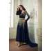 BLUE EVENING WEAR INDIAN ANARKALI SUIT