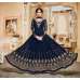 NAVY BLUE AASHIRWAD WEDDING WEAR ANARKALI DRESS
