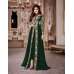 GREEN INDIAN DESIGNER SLIT STYLE ANARKALI SUIT 