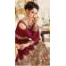 MAROON INDIAN & PAKISTANI BRIDAL WEDDING WEAR ANARKALI SUIT 