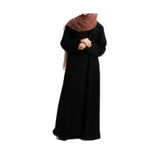 Black Modest Abaya 