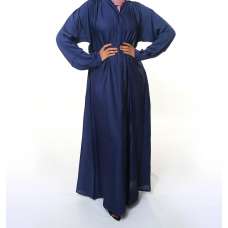Navy Blue Modest Abaya