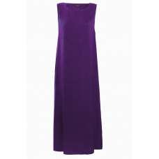 Purple Sleeveless Slip Abaya Dress