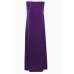 Purple Sleeveless Slip Abaya Dress