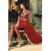 7108 FIESTA RED AAFREEN DESIGNER ANARKALI STYLE SUIT