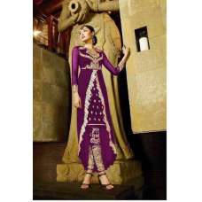  PURPLE AAFREEN DESIGNER PANT STYLE SUIT PARTY OUTFIT