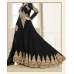 BLACK HEAVY EMBROIDERED FLOOR LENGTH ANARKALI DRESS