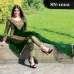 STUNNING NEW FAUX GEORGETTE SEMI STITCHED SALWAR SUIT ( DELIVERY IN 6 WEEKS )