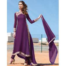DARK PURPLE VOGUE STYLISH TRAIL SUIT
