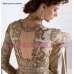 Z-12003 ORIGINAL BEIGE ZOYA WEDDING DRESS (5 Piece suit)