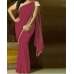 Z1 Stunning Georgette Pearl Embroidered Saree with heavy pearl blouse 