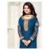 Z7045 SNORKEL BLUE ZISA AYESHA TAKIA SALWAR KAMEEZ SUIT