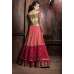 Pretty Peachy Pink Evening Dress Wedding Lengha Suit