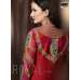 4304 RED AND PINK "CELEBRITY ISSUE” FLOOR LENGTH EMBROIDERED ANARKALI SUIT