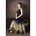 4712 BLACK CHENAB DESIGNER EMBROIDRED ANARKALI SUIT 