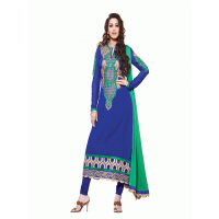 Blue Party Dress Indian Salwar Suit 