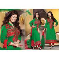 Green AYESHA TAKIA PARTY WEAR SHALWAR KAMEEZ