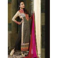 Malaika Arora Khan Glossy Show Stopper Black Party wear