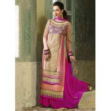 Malaika Arora Khan Glossy Show Stopper Peach Party wear