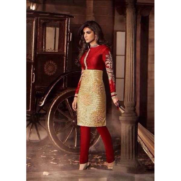 Red Gold Hot Silk Sequin Dress Party outfit