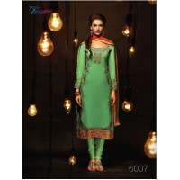 Green Embroidered Dress Kurti Party Wear Salwar Suit