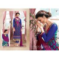 Blue Veera 3 GEORGETTE Casual Wear Salwar Kameez