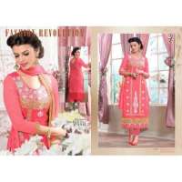Peach Veera 3 GEORGETTE Casual Wear Salwar Kameez