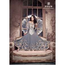 LILAC GRAY ZOYA SAPPHIRE WEDDING WEAR DESIGNER DRESS