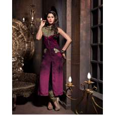M2002 Purple SENORA BY MASKEEN WEDDING WEAR SALWAR SUIT