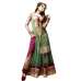 Zoya-9005-B- Purple And Green Zoya Party Wear Anarkali Churidaar Suit