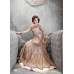Zoya Beige Wedding Wear Anarkali Dress Suit Colour Plus 9007-A