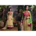 Yellow & Green Indian Asian Anarkali Suit