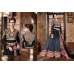 Black Z9072 Z Plus Anarkali Style Salwar Kameez Suit