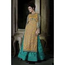 Green & Yellow Indian Ethnic Lehenga