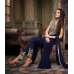 Dark Blue Salwar Suit Indian Designer Party Dress