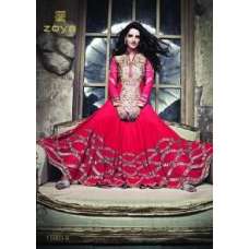 ZCM11003 Pink Zoya Colour Maxi Suit