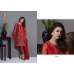 51003 CINNAMON STICK RED BAROQUE PAKISTANI DESIGNER STYLE SUIT