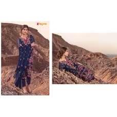 ZFP-6002 BLUE ROSEMEEN BY FEPIC EMBROIDERED GEORGETTE SALWAR SUIT