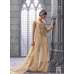 Beige Designer Anarkali Dress Indian Palazzo Trouser Suit