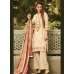 ZEA-D03 ESHA AISHA D03 CREAM BEIGE UNSTITCHED PAKISTANI POLY WOOL SHAWL SUIT