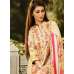 ZEA-D03 ESHA AISHA D03 CREAM BEIGE UNSTITCHED PAKISTANI POLY WOOL SHAWL SUIT