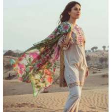 FM-13 ROSE GOLD KAREENA KAPOOR STYLISH SPRING SUMMER READY MADE LAWN SUIT