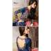 Malaika Arora Bollywood Dress Blue Silk Gown