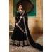 Black Party Wedding Indian Anarkali Gown