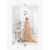 7215 PEACH GLOSSY SAPPHIRE WEDDING WEAR DESIGNER DRESS