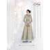 7217 CREAM GLOSSY SAPPHIRE WEDDING WEAR DESIGNER DRESS